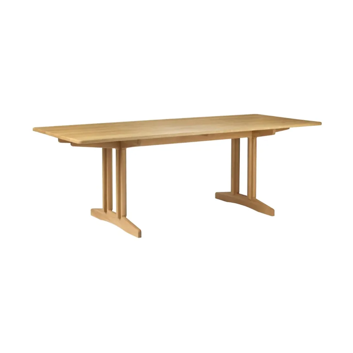 C64 Shaker eettafel 90x220 cm, Massief eiken geolied FDB Møbler