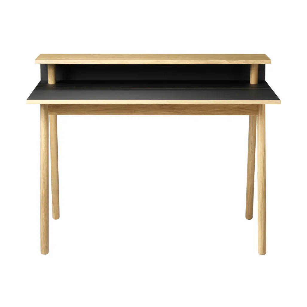 FDB Mobler C68 Norrebro bureau Nero-oak nature lacquered