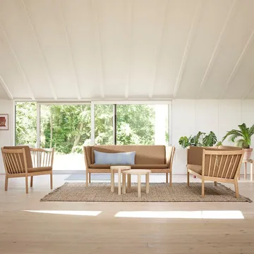 D108 Ragnesminde bijzettafel Ø35 cm - Nature - FDB Møbler