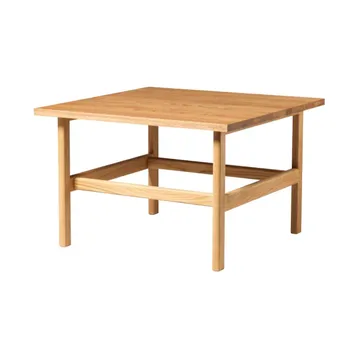 D33 salontafel 80x80 cm - Massief eiken geolied - FDB Møbler