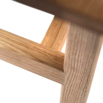 D33 salontafel 80x80 cm - Massief eiken geolied - FDB Møbler