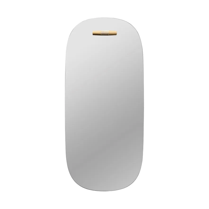 I4 Birksø wandspiegel, Oak nature lacquered 50x110 cm FDB Møbler