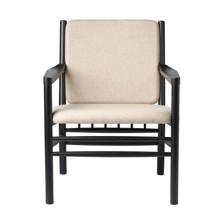 J147 lounge stoel - Oak black painted-beige - FDB Møbler