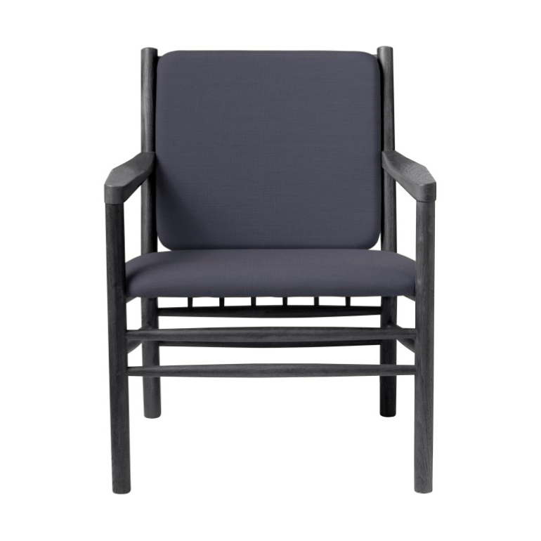 FDB Mobler J147 lounge stoel Oak black painted-dark blue