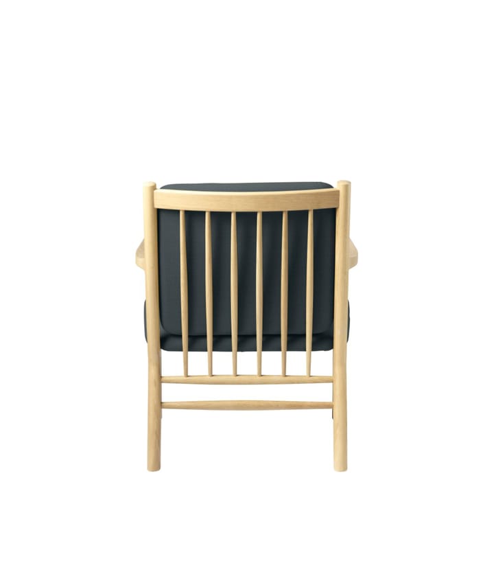 J147 lounge stoel, Oak nature lacquered-dark green FDB Møbler