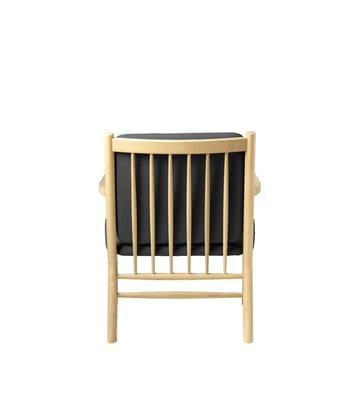 J147 lounge stoel - Oak nature lacquered-dark grey - FDB Møbler