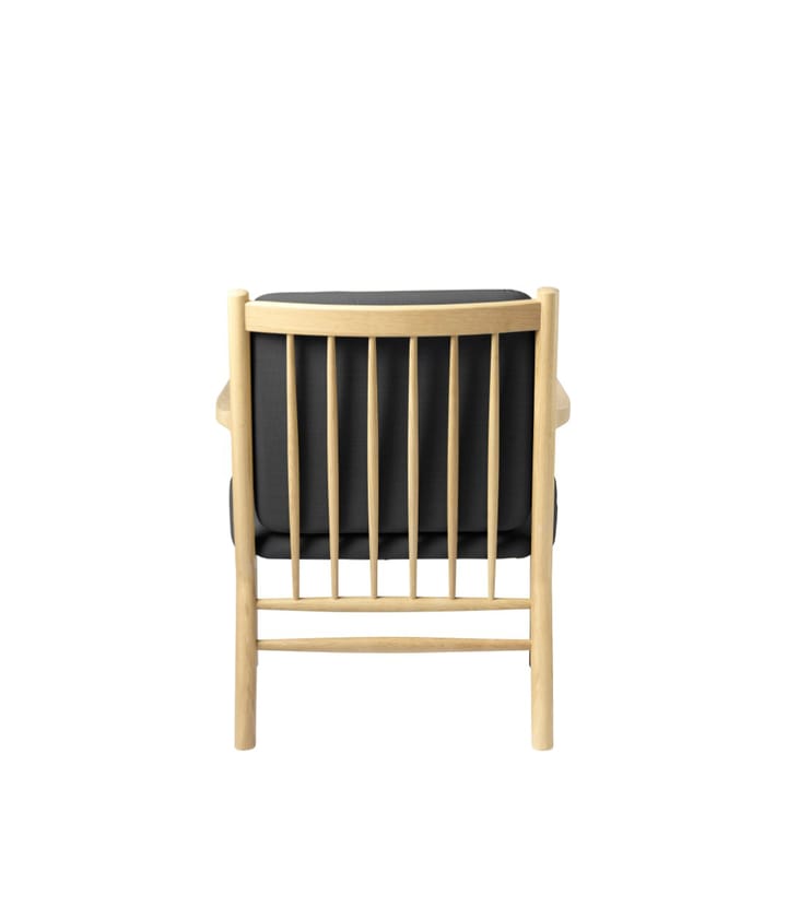 J147 lounge stoel, Oak nature lacquered-dark grey FDB Møbler