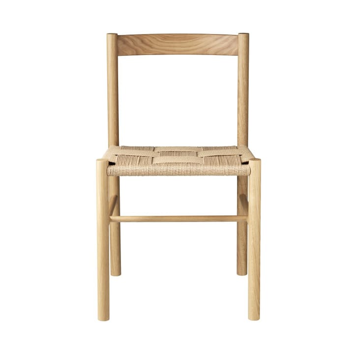 J178 Lønstrup stoel - Oak nature lacquered-papercord nature - FDB Møbler