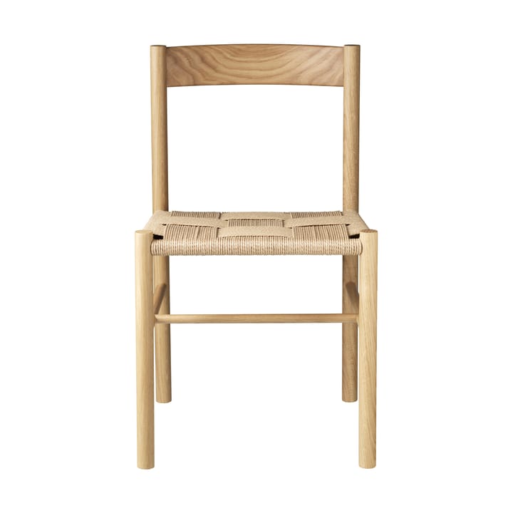 J178 Lønstrup stoel v2 - Oak nature lacquered-papercord - FDB Møbler