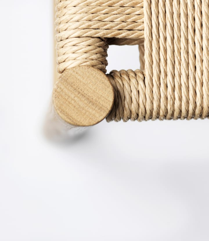 J178 Lønstrup stoel v2, Oak nature lacquered-papercord FDB Møbler