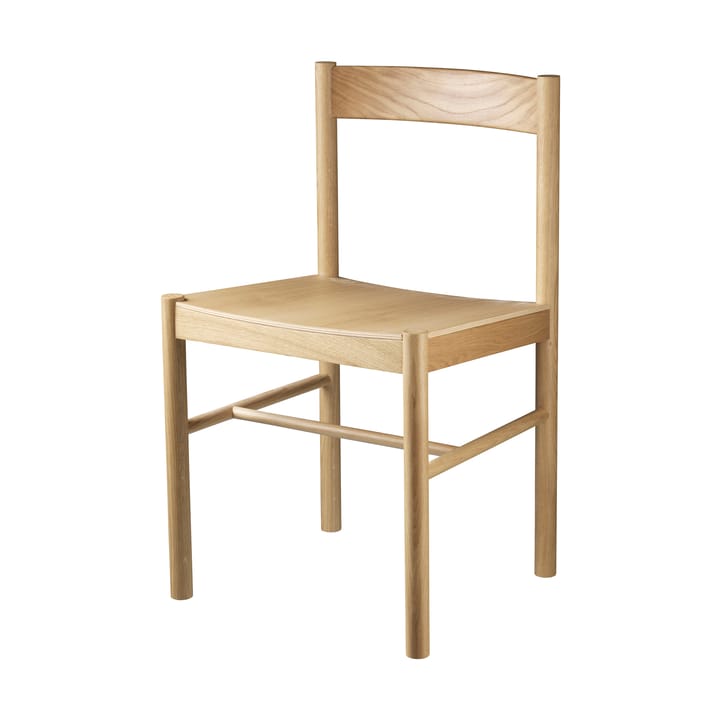 J178 Lønstrup stoel v2, Oak nature lacquered FDB Møbler