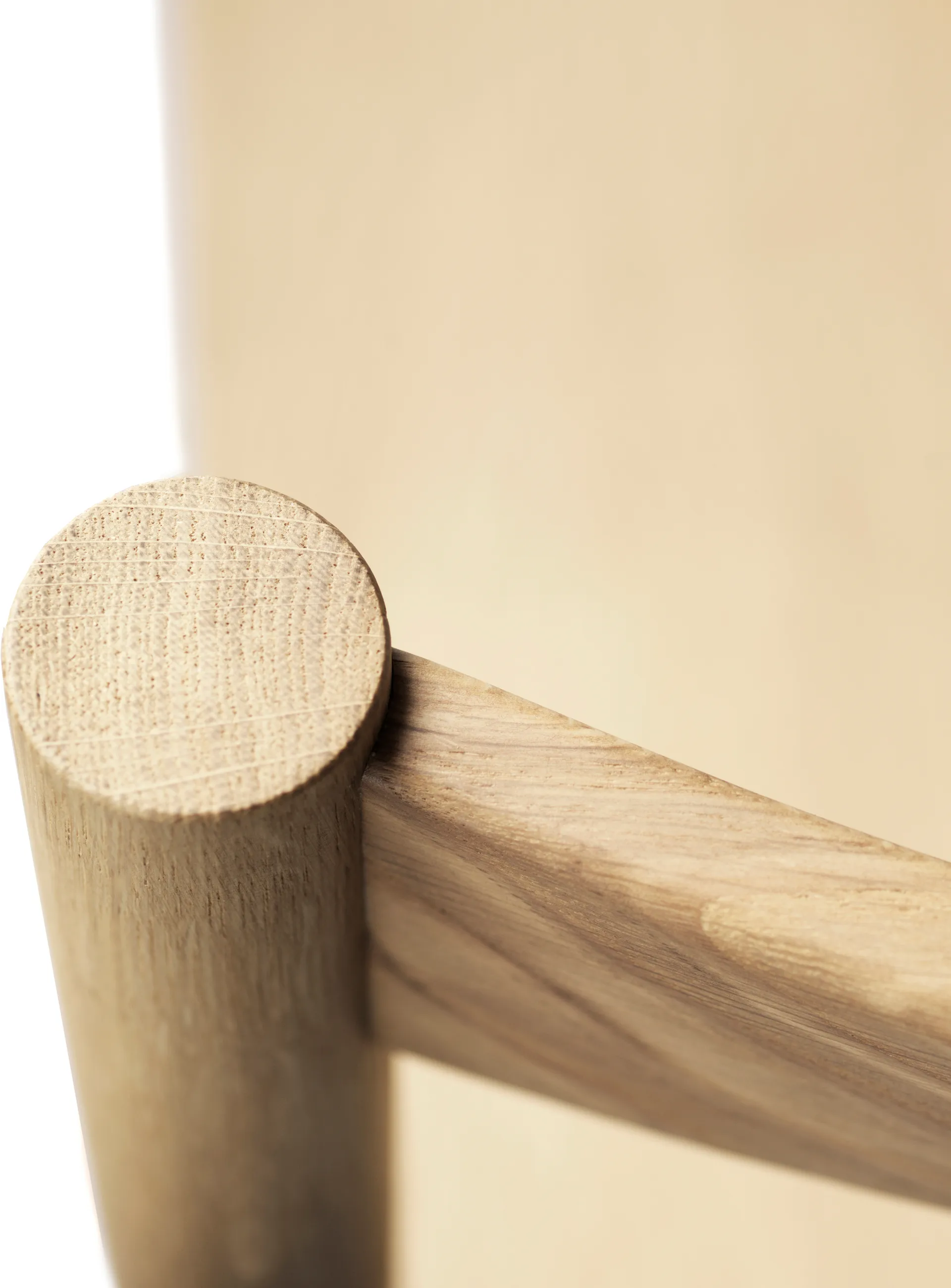 J178 Lønstrup stoel v2, Oak nature lacquered FDB Møbler