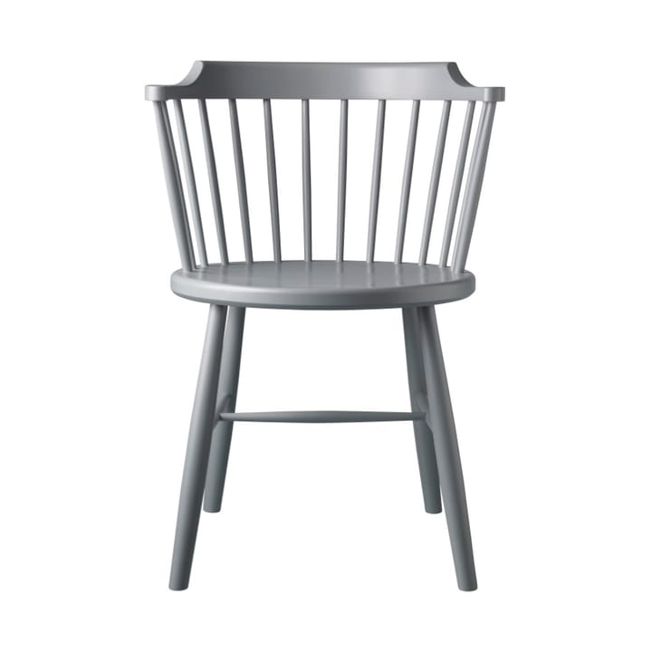 J18 stoel - Beech light grey painted - FDB Møbler