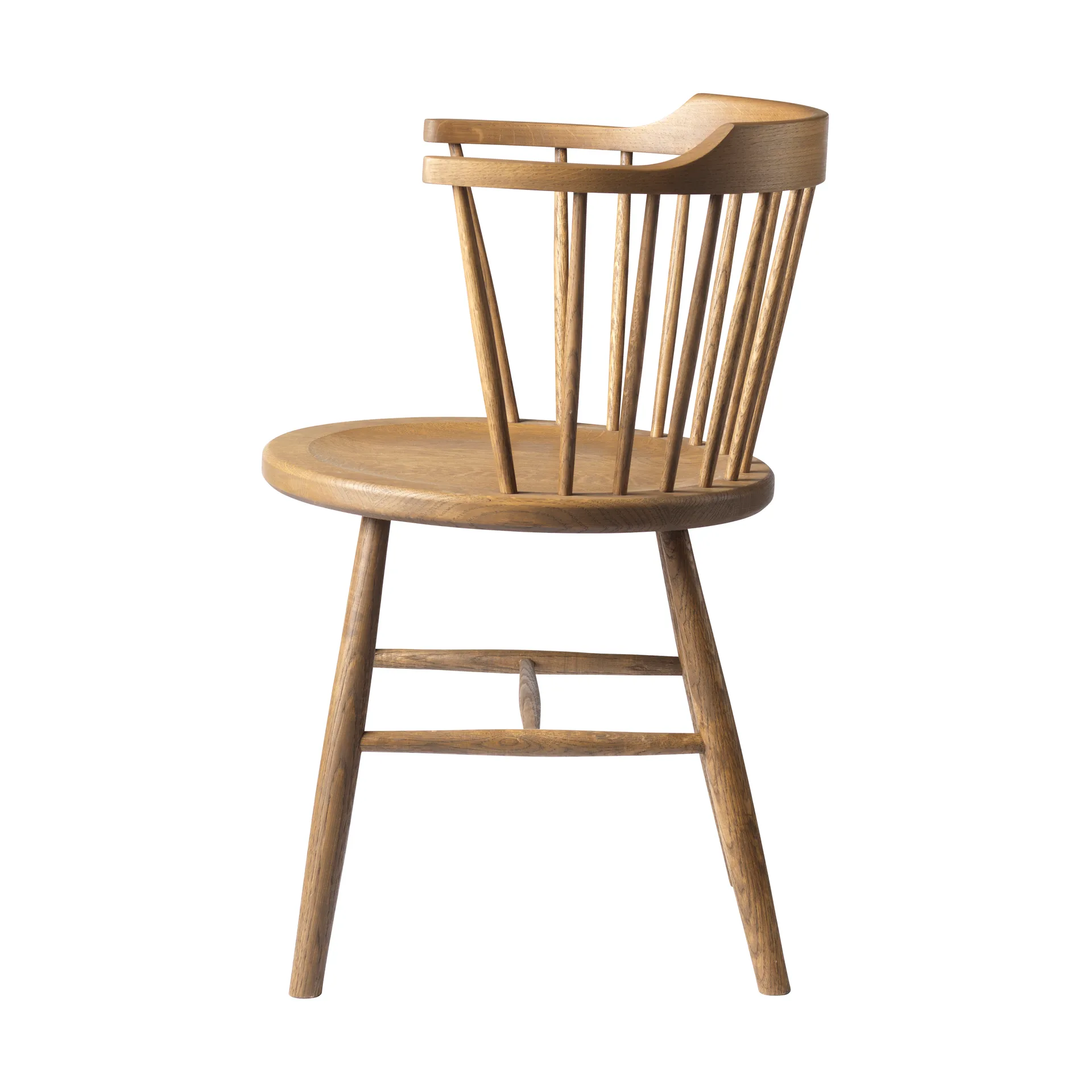 J18 stoel, Oak brown oiled FDB Møbler