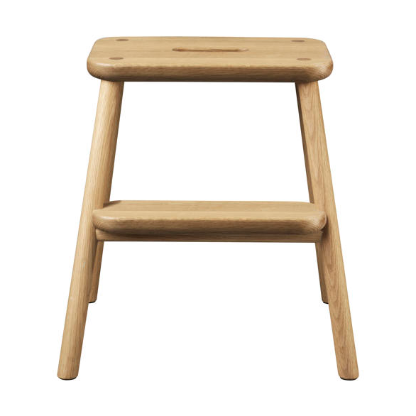 FDB Mobler J180 Sonderup kruk Oak nature oiled | Scandinavisch Interieur | Krukjes & Poefs | Bruin