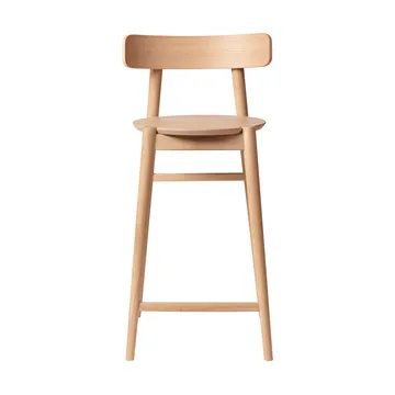 J185 Øst barkruk 65 cm - Oak nature lacquered - FDB Møbler