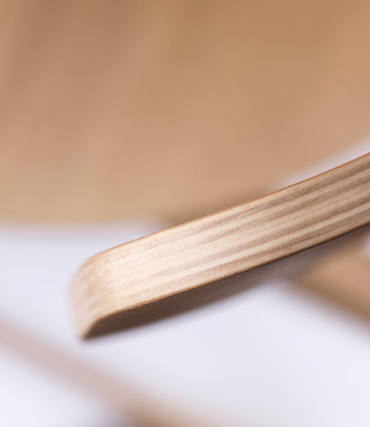 J185 Øst barkruk 65 cm, Oak nature lacquered FDB Møbler
