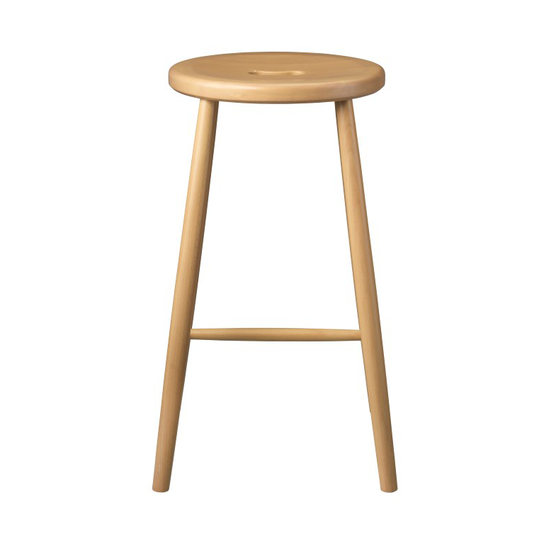 FDB Mobler J27C Counter barkruk Beech nature lacquered