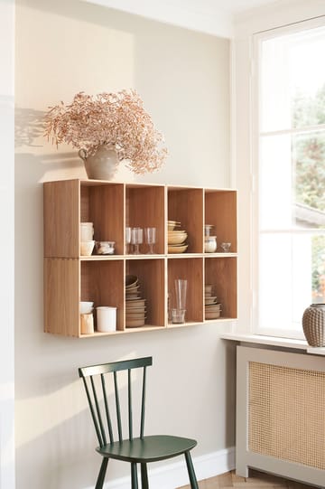 J46 stoel - Beech black painted - FDB Møbler