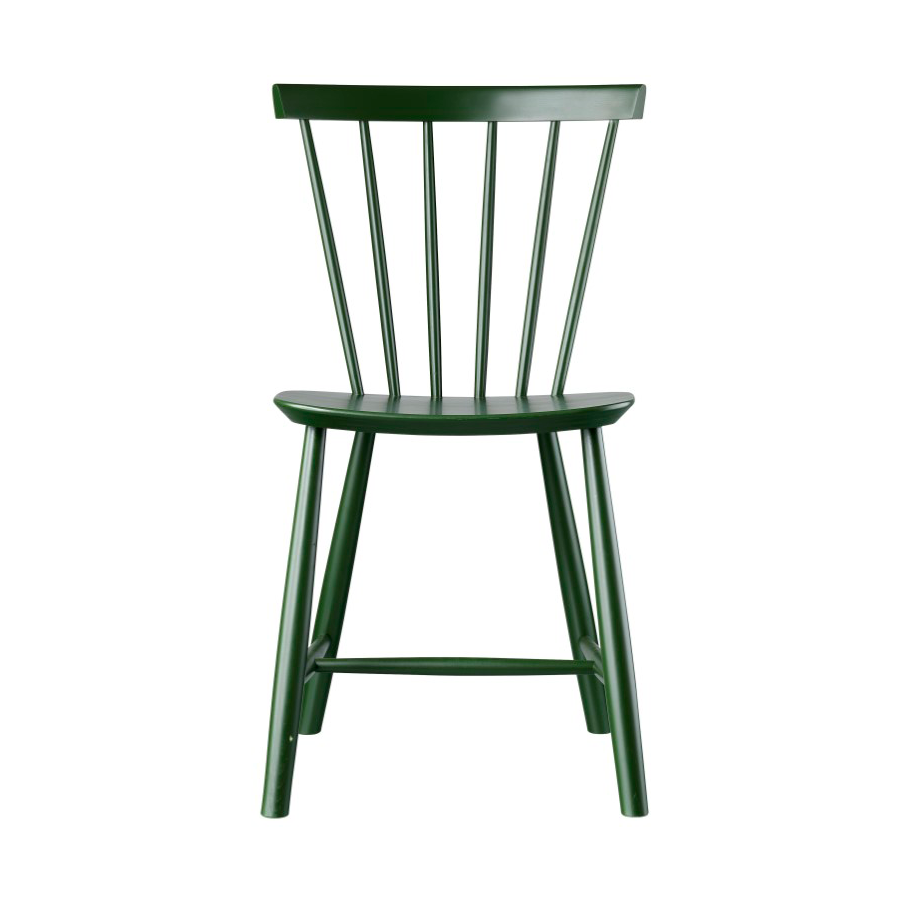 FDB Mobler J46 stoel Beech bottle green painted | Scandinavisch Interieur | Stoelen | Groen