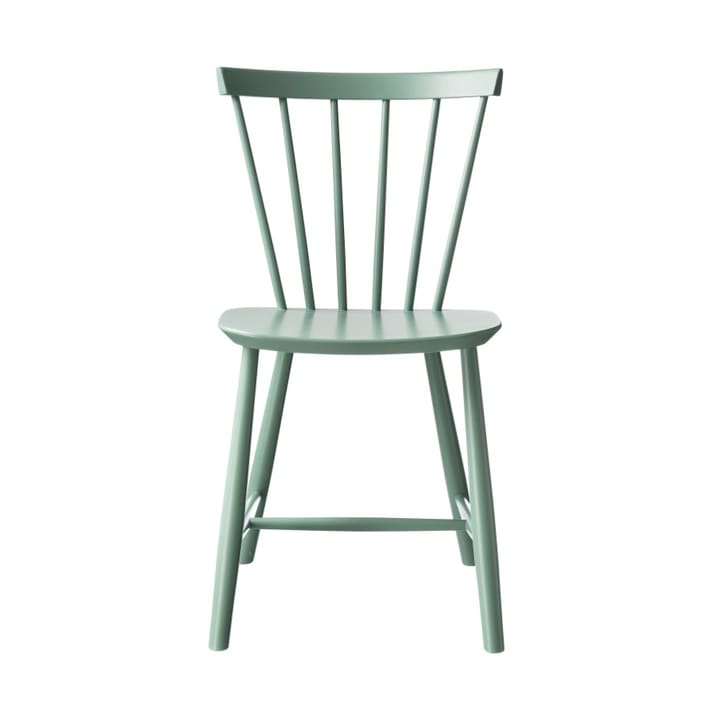 J46 stoel - Beech dusty green painted - FDB Møbler