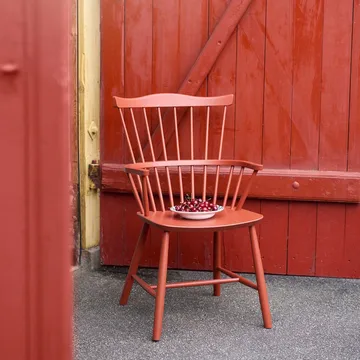 J52B stoel - Baksteenrood - FDB Møbler