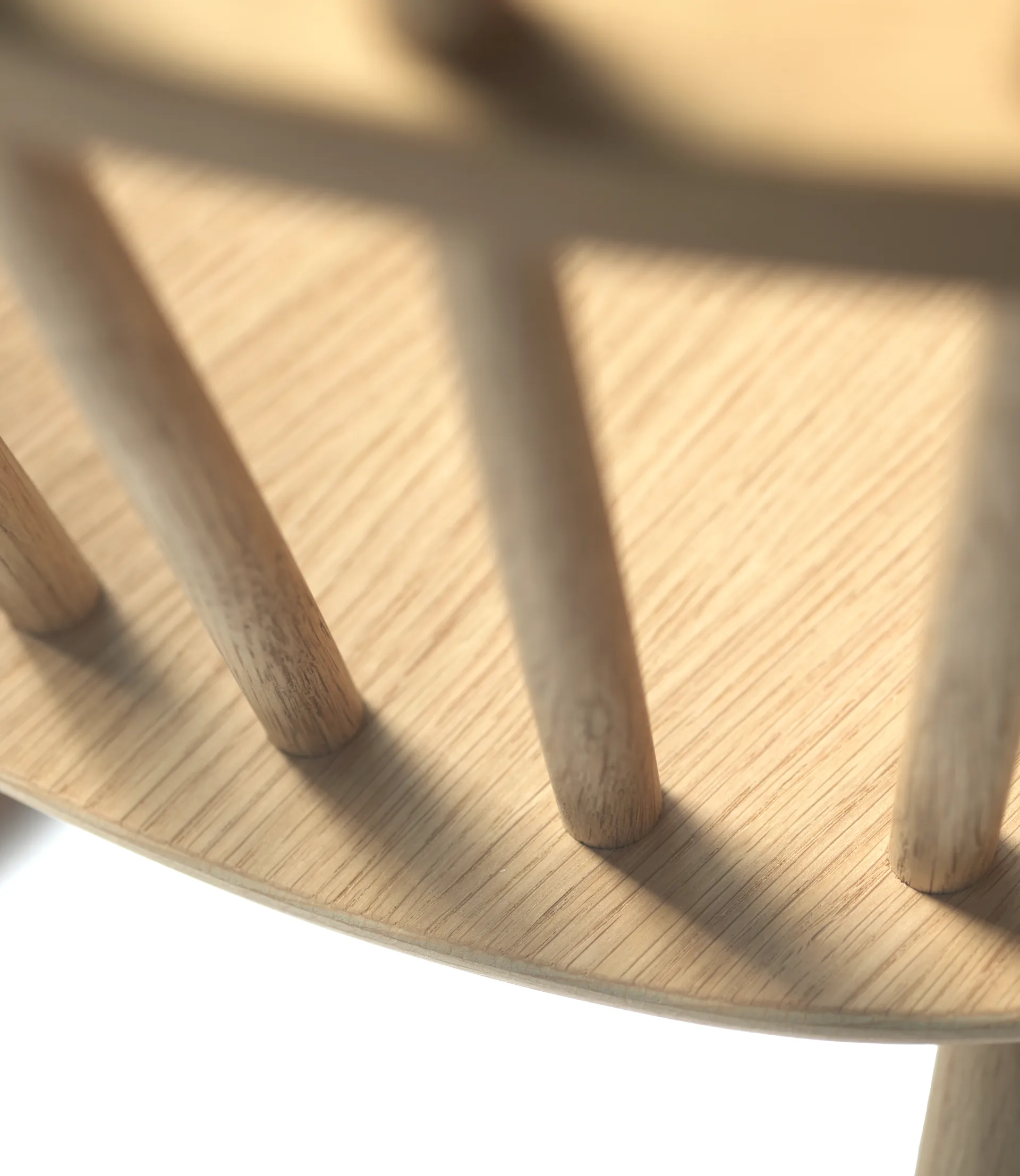 J52G schommelstoel, Oak nature oil FDB Møbler