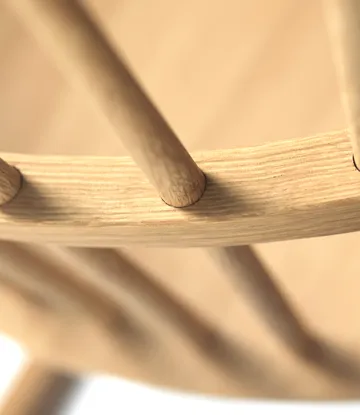 J52G schommelstoel - Oak nature oil - FDB Møbler