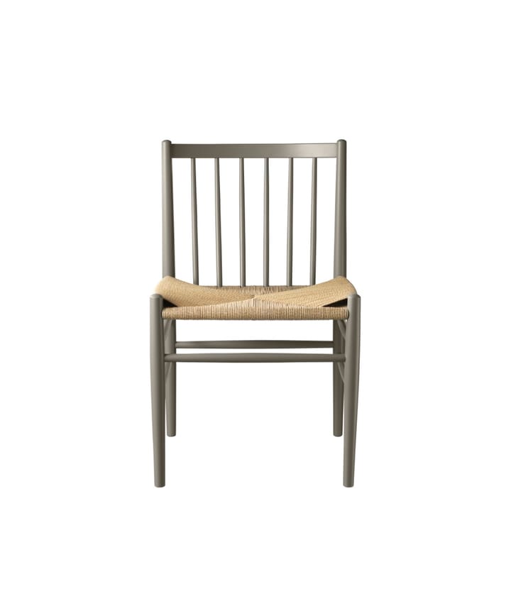 J80 stoel - Beech moss grey painted-nature - FDB Møbler