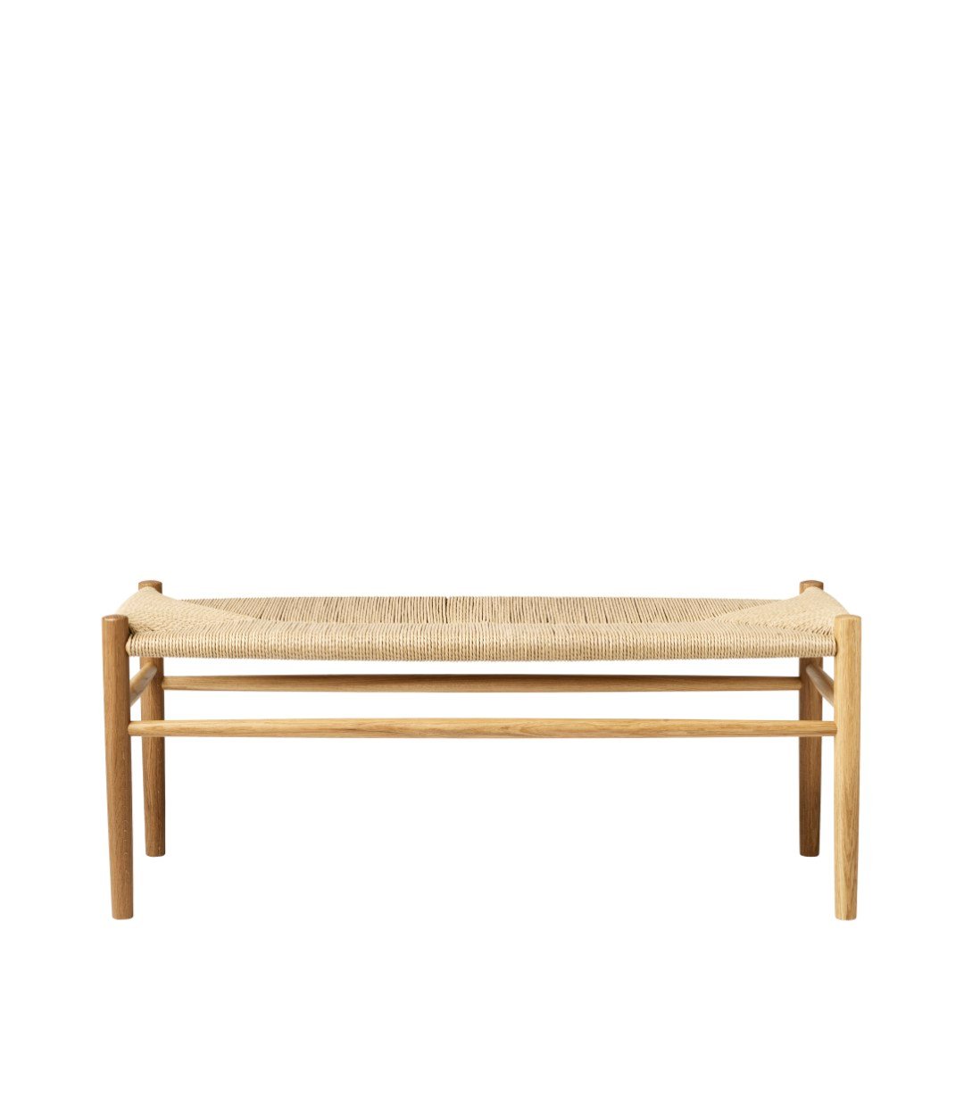 FDB Mobler J83B 37x100 cm bank Oak nature lacquered-nature