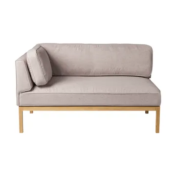 L37 7-9-13 bankmodule linkerhoek 130 cm - Stone-gelakt eiken - FDB Møbler
