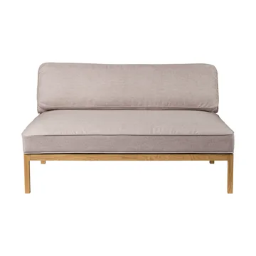 L37 7-9-13 bankmodule middendeel 130 cm - Stone-gelakt eiken - FDB Møbler