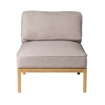 L37 7-9-13 bankmodule middendeel 70 cm - Stone-gelakt eiken - FDB Møbler