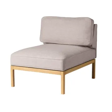L37 7-9-13 bankmodule middendeel 70 cm - Stone-gelakt eiken - FDB Møbler