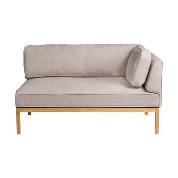 L37 7-9-13 bankmodule rechterhoek 130 cm - Stone-gelakt eiken - FDB Møbler