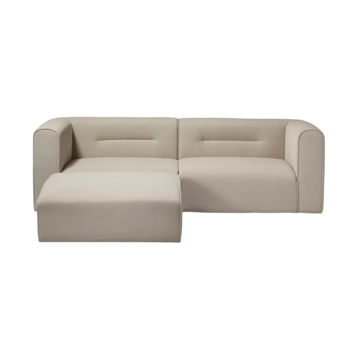 L44 Mols bankmodule poef, Beige FDB Møbler