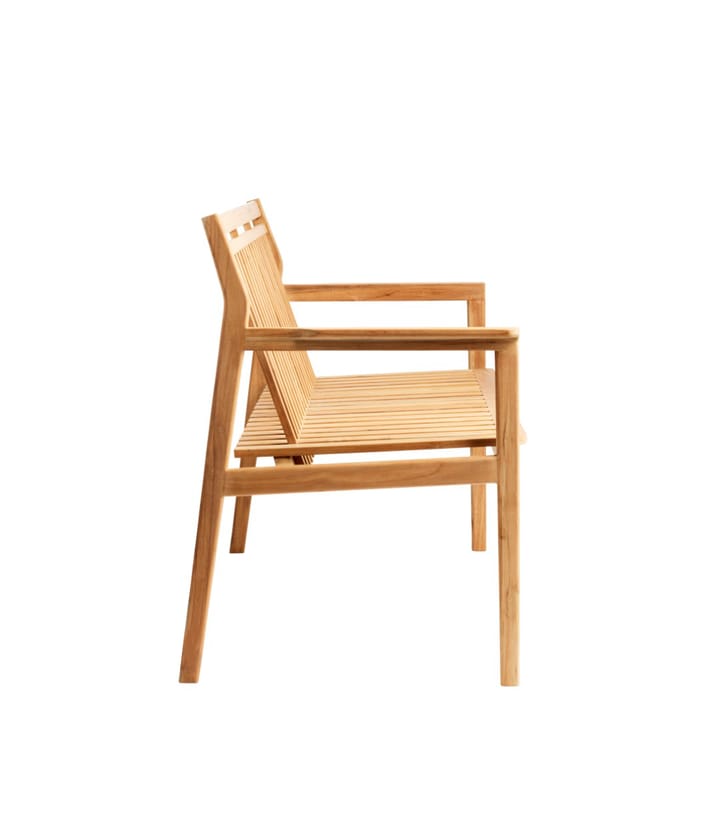 M12 Sammen 2-zits bank, Teak-non treated FDB Møbler