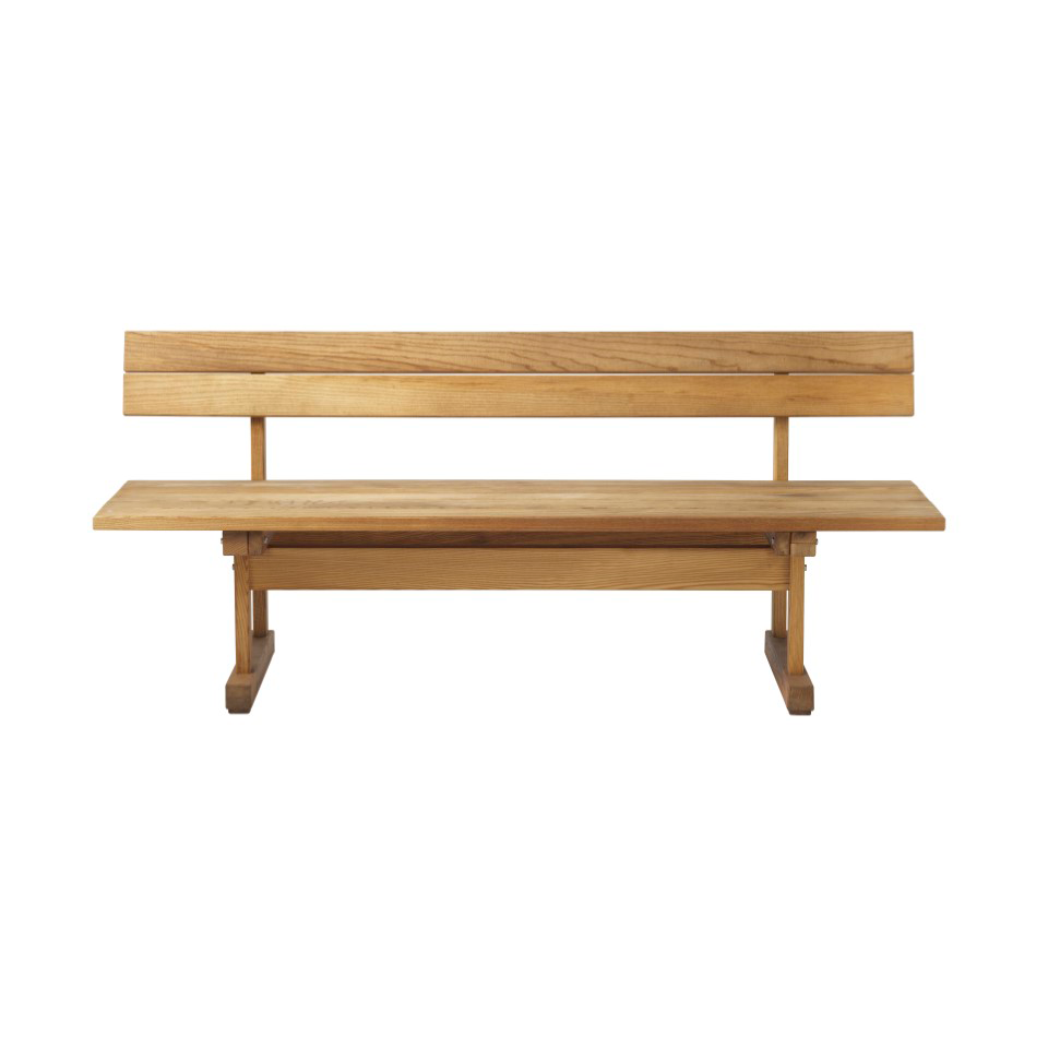 FDB Mobler M16 Ermelunden bank Ash nature oiled | Scandinavisch Interieur | Bruin