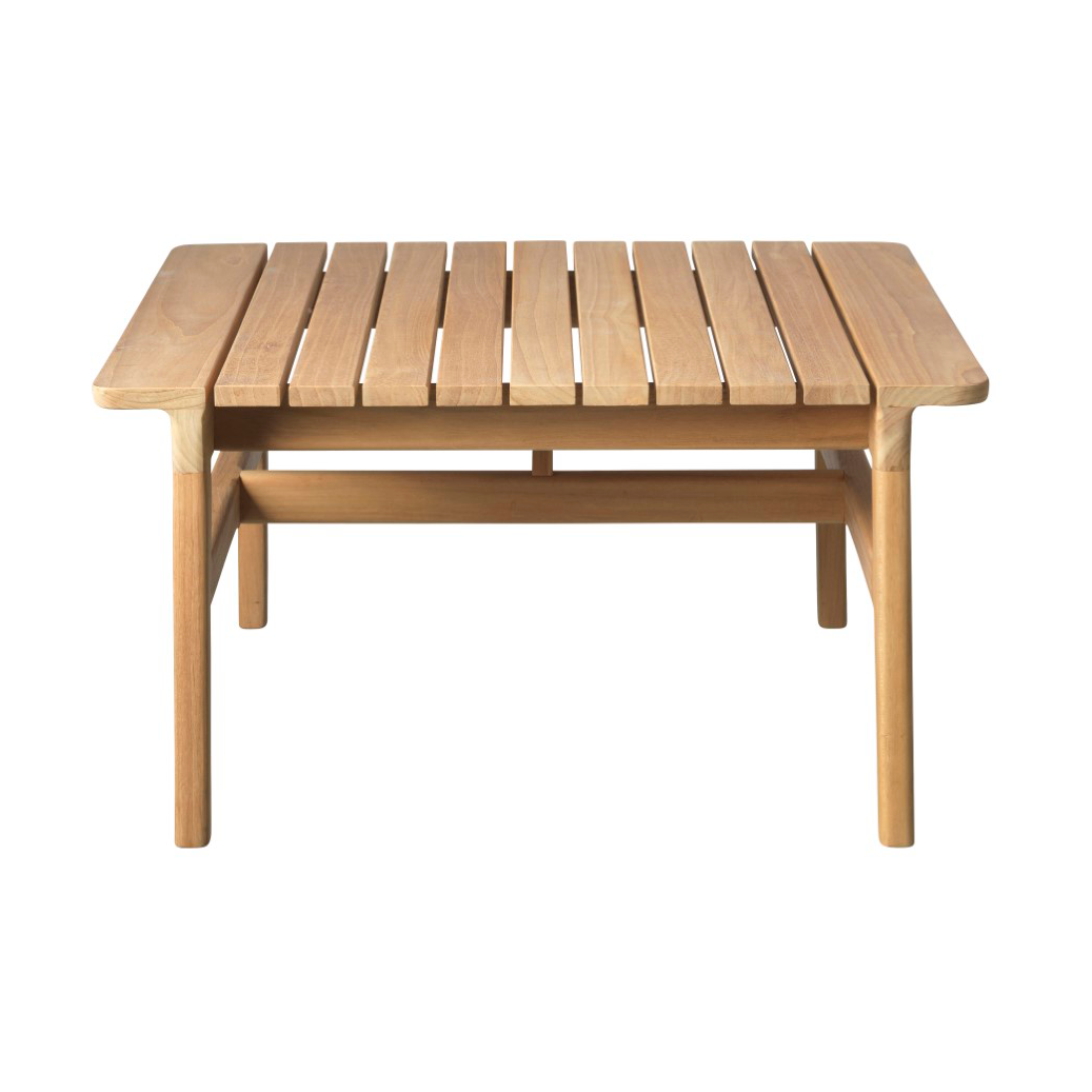 FDB Mobler M19 Sammen lounge tafel 61,5x33 cm Teak nature oiled