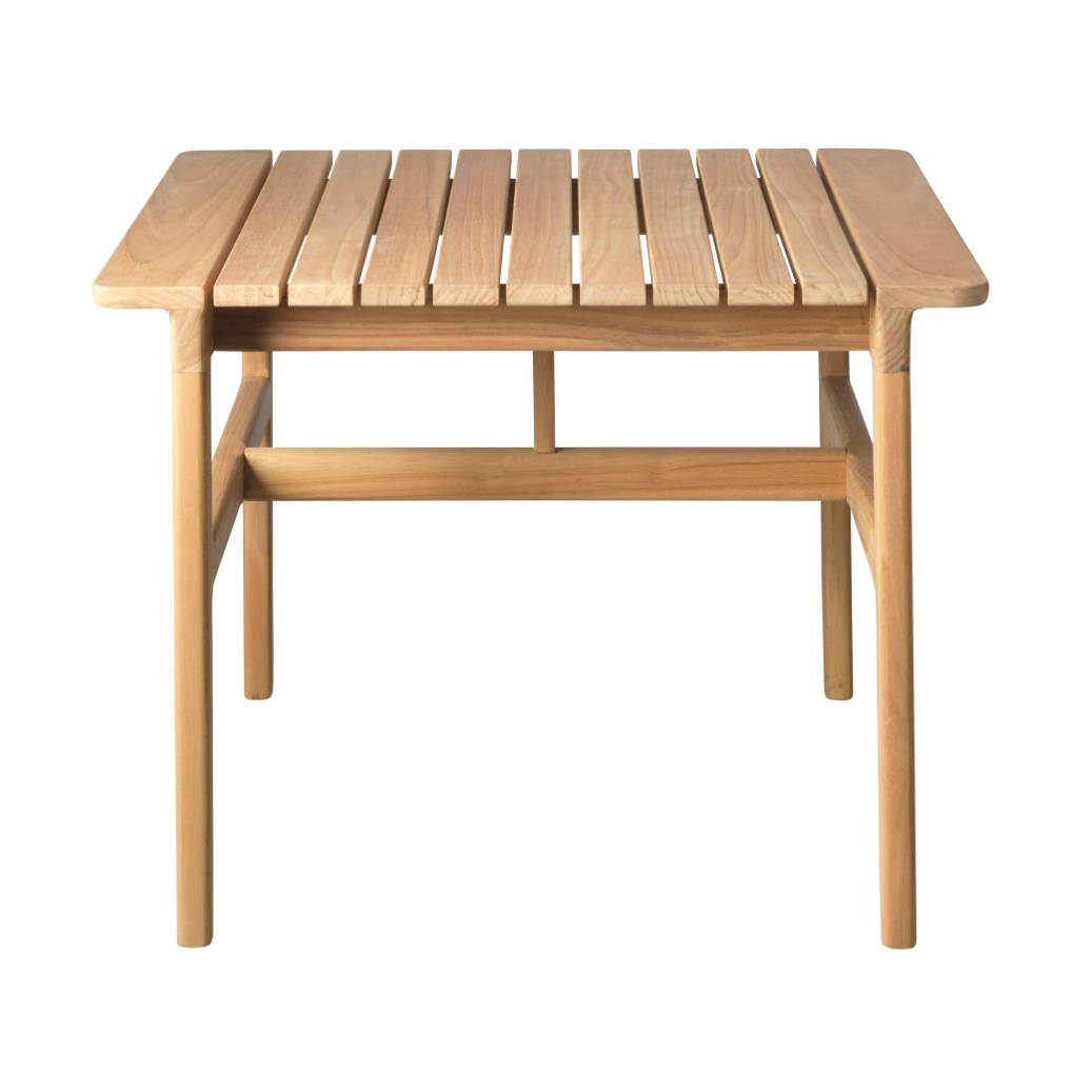 FDB Mobler M19 Sammen lounge tafel 61,5x47,7 cm Teak-nature oiled