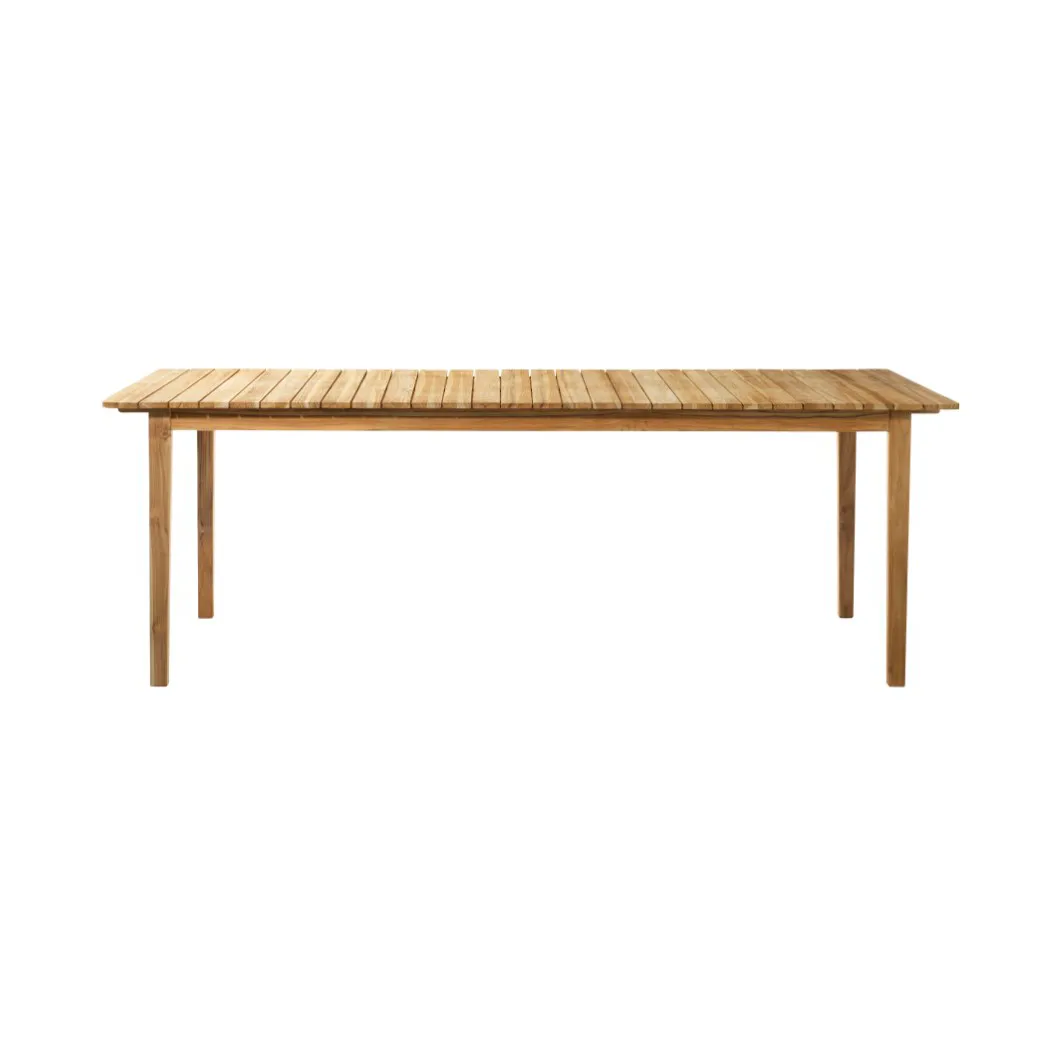 FDB Mobler M2 Sammen tuintafel Teak-nature oiled | Scandinavisch Interieur | Tuintafels | Bruin