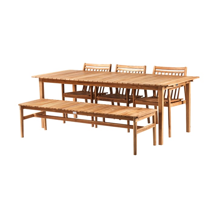 M2 Sammen tuintafel, Teak-nature oiled FDB Møbler