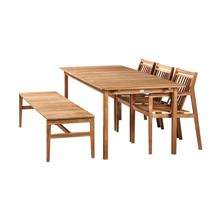 M2 Sammen tuintafel, Teak-nature oiled FDB Møbler