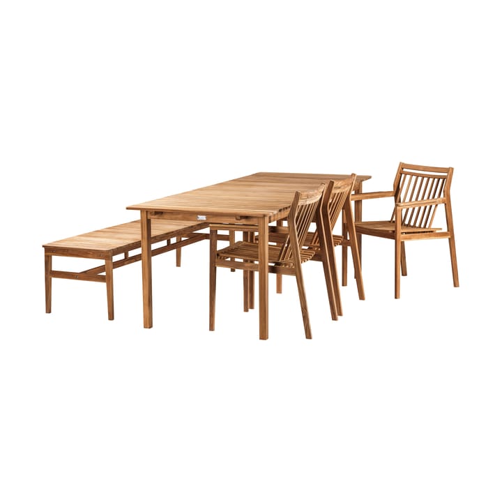 M2 Sammen tuintafel, Teak-nature oiled FDB Møbler