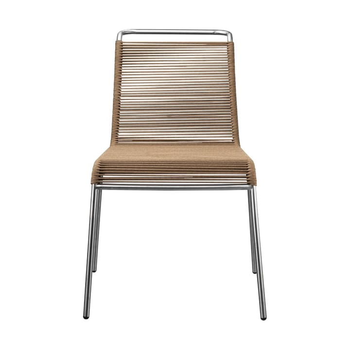 M20 Teglgård Cord Chair stoel - Brown mixed-stainless steel - FDB Møbler