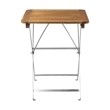 M26 Lilleø balkon tafel - Teak-roestvrij staal - FDB Møbler