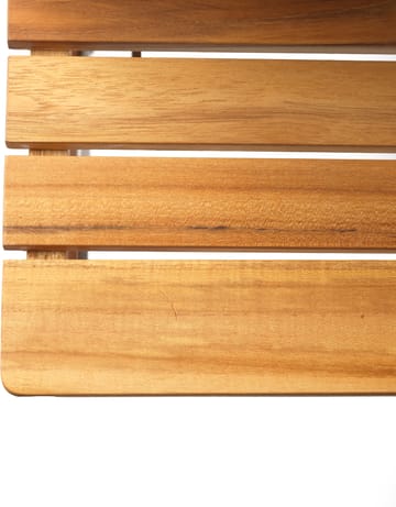 M26 Lilleø balkon tafel - Teak-roestvrij staal - FDB Møbler