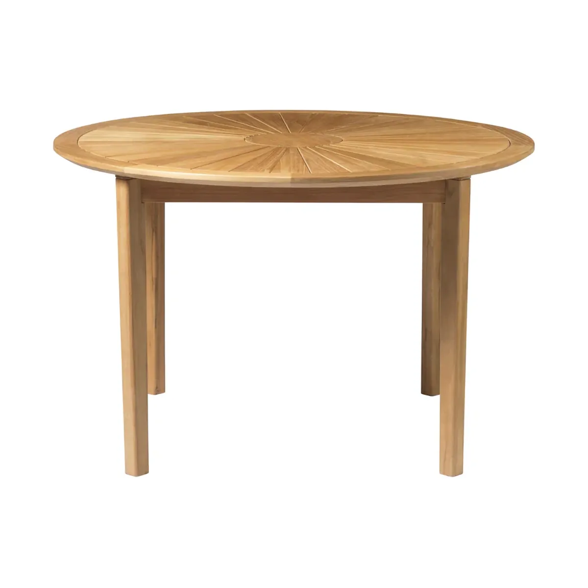FDB Mobler M27 Sammen tuintafel o120 cm Teak massiv geolied