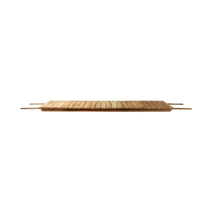 M4 Sammen Centrale Plate M2/M3 inlegblad - 90x185 cm teak non treated - FDB Møbler
