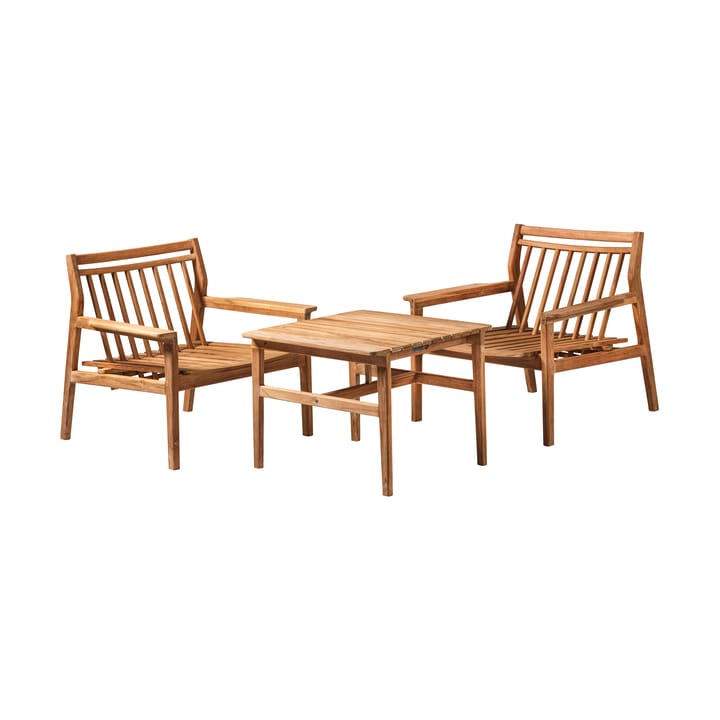 M6 Sammen lounge stoel, Teak-nature oiled FDB Møbler